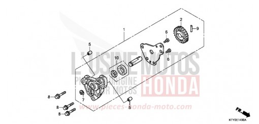 OIL PUMP CBR125RSD de 2013